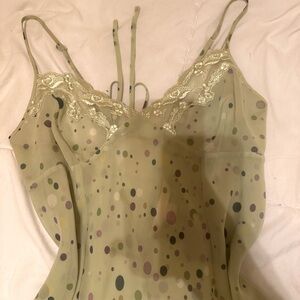 y2k vintage victoria's secret slip dress